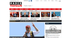 Desktop Screenshot of haberyedigun.com